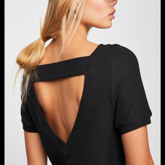 FREE PEOPLE BEACH black beach dress size small - Picture 2 of 7